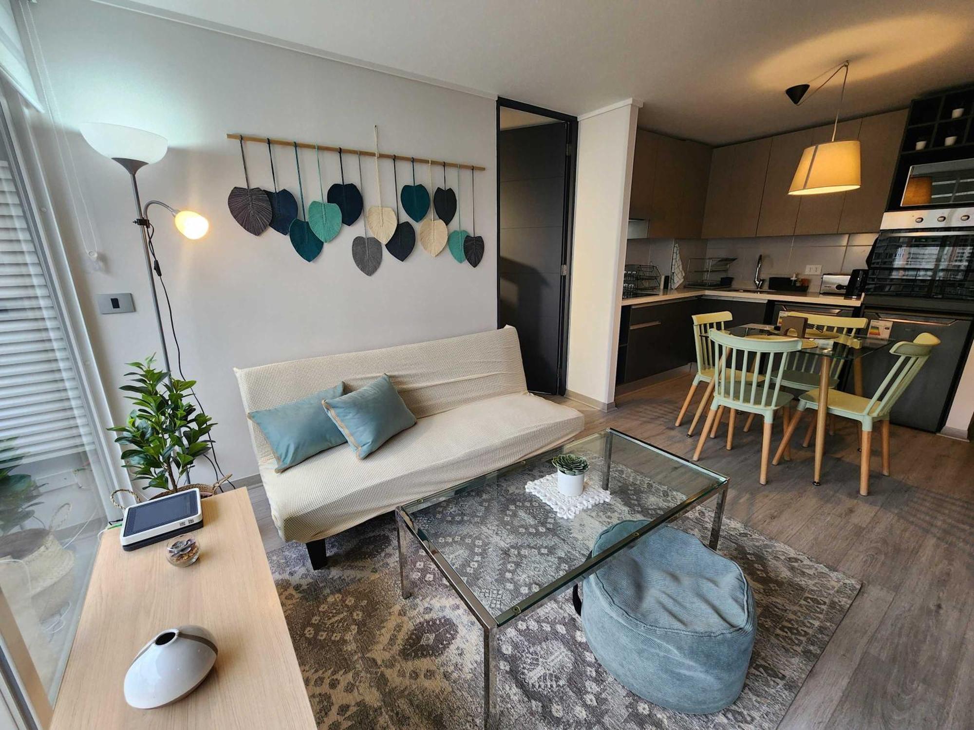 Apartamento Hom I Amplio E Inmejorable Depto 2d2b 4pax Santiago